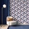 Manhattan Comfort Narbonne, Vinyl Geo Dome Wallpaper, 205 In X 33 Ft = 56 Sq Ft Narbonne - alternate 2